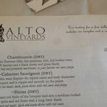 Alto Vineyards - Wineries Near Me - Alto Pass, Illinois Alto Vineyards - Wineries Near Me - Alto Pass, Illinois