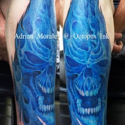 Octopus Ink - By Adrian Morales at octopus ink, tattoos, mcallen, piercings,