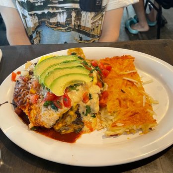 Baja Cafe - Southwest short rib huevos rancheros - Breakfast & Brunch Near Me - Tucson, Arizona Baja Cafe - Southwest short rib huevos rancheros - Breakfast & Brunch Near Me - Tucson, Arizona