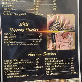 Premium Nails & Spa - Services Menu - Nail Salons Near Me - Charlotte, North Carolina