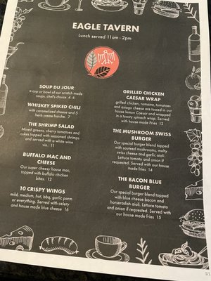 Menu photo 1 Eagle Tavern Liverpool, NY