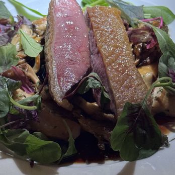 Verana - Crescent Duck Breast, Marsala Zabaglione & Funghi Misti - Italian Near Me - Norwood, New Jersey