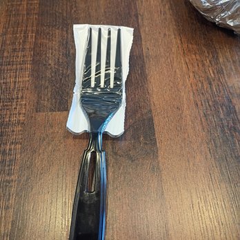 Hawaiian Bros Island Grill - I appreciate the small but important sanitary details of wrapping the top of the fork! - Hawaiian Near Me - Tucson, Arizona Hawaiian Bros Island Grill - I appreciate the small but important sanitary details of wrapping the top of the fork! - Hawaiian Near Me - Tucson, Arizona