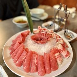 Jin Fu Hot Pot - Meat platter ($35)