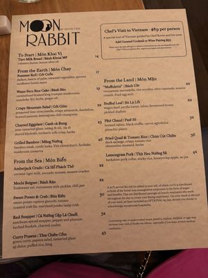 Menu photo 6 Moon Rabbit Washington, DC, DC Menu photo 6 Moon Rabbit Washington, DC, DC