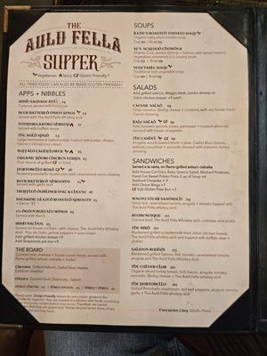 Menu photo 1 The Auld Fella Culver City, CA Menu photo 1 The Auld Fella Culver City, CA