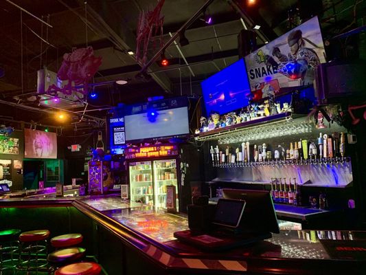 Player 1 Video Game Bar by null