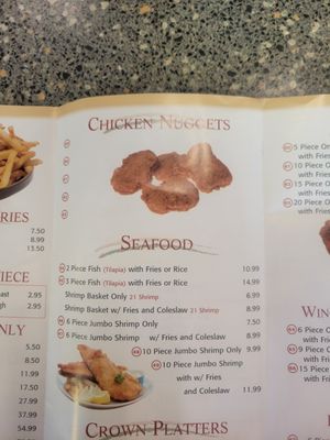Menu photo 8 Crown Fried Chicken Leominster, MA Menu photo 8 Crown Fried Chicken Leominster, MA