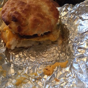Stan's Biscuit Shop and Deli - Sausage, egg and cheese biscuit. - American Near Me - Gainesville, Georgia
