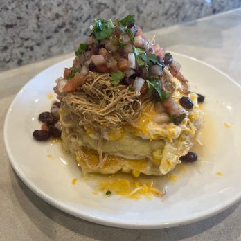 Jealous Fork - Chicken Thigh High pancake - Pancakes Near Me - Miami, Florida