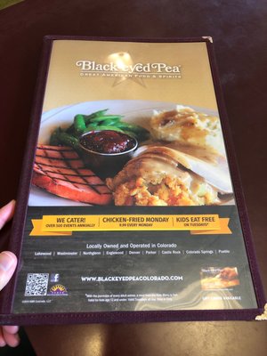 Menu photo 4 Black-eyed Pea Castle Rock, CO Menu photo 4 Black-eyed Pea Castle Rock, CO