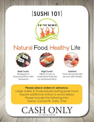 I Love Sushi by null