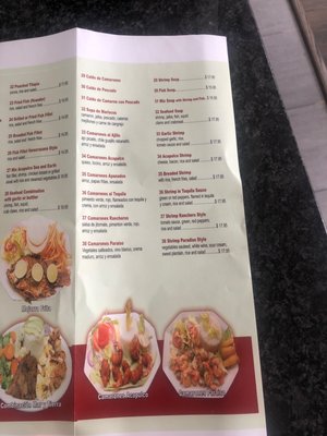 Menu photo 2 El Paraiso De Acapulco Hopatcong, NJ Menu photo 2 El Paraiso De Acapulco Hopatcong, NJ
