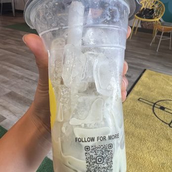 Num Num Boba South - Too much ice in a match green tea - Bubble Tea Near Me - Reno, Nevada Num Num Boba South - Too much ice in a match green tea - Bubble Tea Near Me - Reno, Nevada