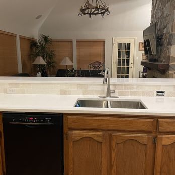 Wallace Granite - Quartz's Countertop/ stainless sink - Countertop Installation Near Me