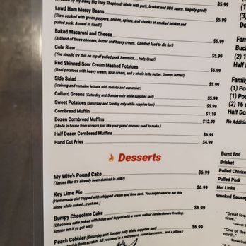 Big Ed's BBQ - Menu - Barbeque Near Me - Waukegan, Illinois