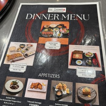 Ise-Shima Restaurant - One of the menu - Japanese Near Me - Torrance, California Ise-Shima Restaurant - One of the menu - Japanese Near Me - Torrance, California
