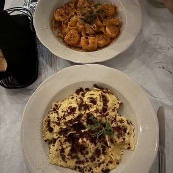 Catullo’s Italian - Ravioli with crispy prosciutto and Shrimp Rosato - Wine Bars Near Me - Jacksonville, Florida Catullo’s Italian - Ravioli with crispy prosciutto and Shrimp Rosato - Wine Bars Near Me - Jacksonville, Florida