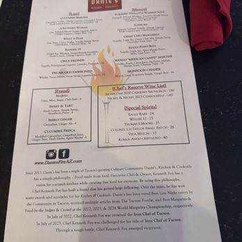 Dante's Fire - Cocktail Bars Near Me - Tucson, Arizona