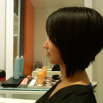 Shanghai Hair Salon - after the cut...side profile - Hair Salons Near Me - Costa Mesa, California