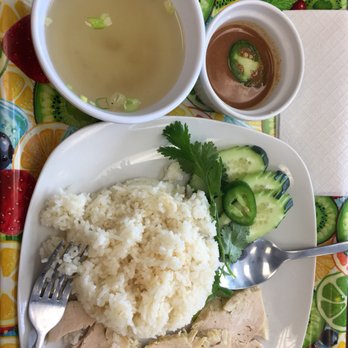 West Side Bazaar - Thai/Viet booth - Kha man gai (pardon misspelling) - so good! - Food Court Near Me - Buffalo, New York