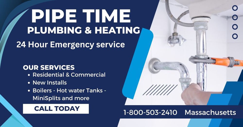 Slide of PipeTime Plumbing & Heating