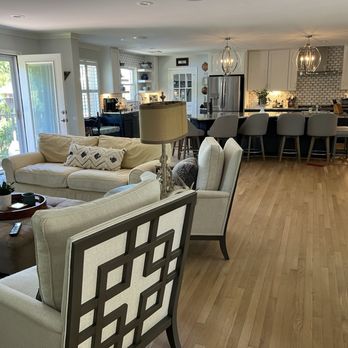 Intertwine Living - Living room overlooking kitchen - Interior Design Near Me