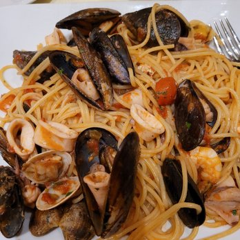 Settembrini 18 - Seafood spaghetti - Italian Near Me - Milan, Michigan Settembrini 18 - Seafood spaghetti - Italian Near Me - Milan, Michigan
