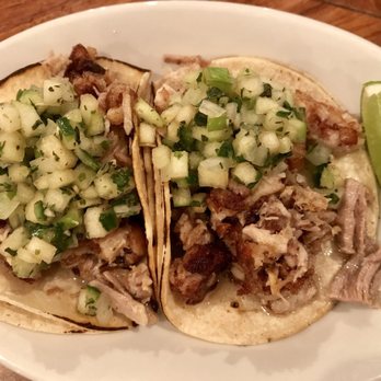 The Salted Pig - Pork belly tacos on the happy hour menu - Gastropubs Near Me - Riverside, California