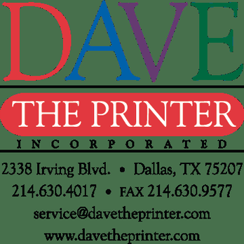 Dave the Printer - Printing Services Near Me - Dallas, Texas