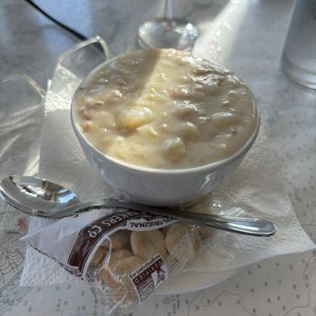 Captain Pattie's Fish House - Bowl of clam chowder - Seafood Near Me - Homer, Alaska