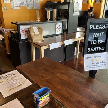 Karaage Setsuna - Inside at the hostess stand - Japanese Near Me - Seattle, Washington