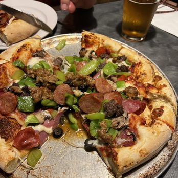 Roma II Pizzeria - The Small Giuseppe Special Pizza full of toppings! - Pizza Near Me - Sacramento, California Roma II Pizzeria - The Small Giuseppe Special Pizza full of toppings! - Pizza Near Me - Sacramento, California