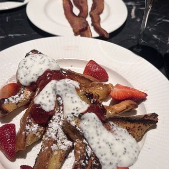 Grill on 21 - French Toast Extra Bacon - Steakhouses Near Me - Chicago, Illinois
