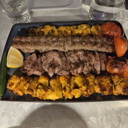 Gilaneh Restaurant - Various kebabs, Barg, Koobideh, chicken kebab