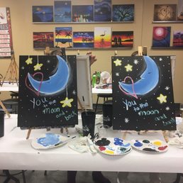 Mother's Day Painting, had a blast! Mother's Day Painting, had a blast!