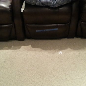 Black Belt Movers - They attempted to lift the theater seats by the area that recline!!  Therefore, I added ANOTHER LABEL 4 BACKUP! - Movers Near Me