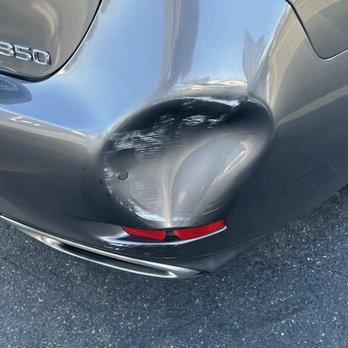 Magic Dent Removal - Bumper before and after - Mobile Dent Repair Near Me Magic Dent Removal - Bumper before and after - Mobile Dent Repair Near Me