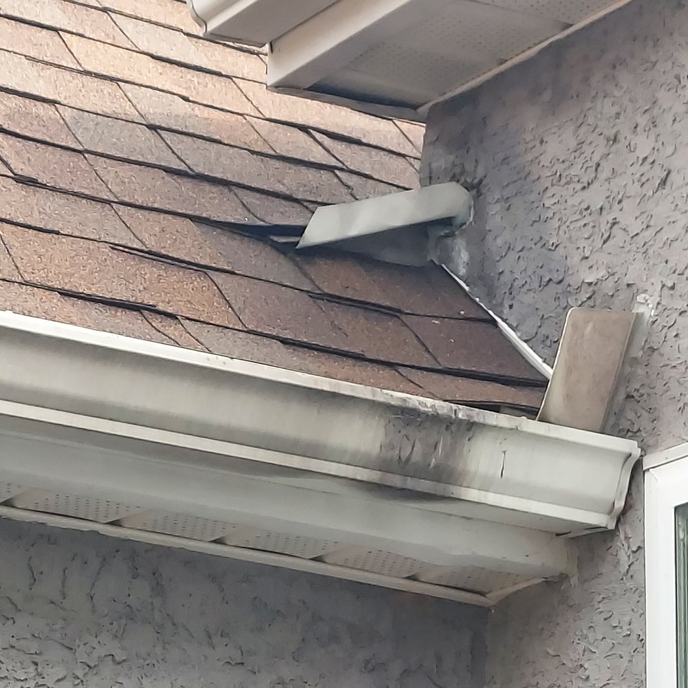 McCann's Contracting - Roof damaged by ice dam - Roofing Near Me McCann's Contracting - Roof damaged by ice dam - Roofing Near Me
