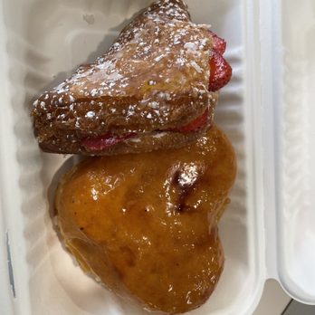 Knead Donuts & Tea - Fancy Strawberry Croissant and Creme Brulee Donut - Donuts Near Me - Long Beach, California Knead Donuts & Tea - Fancy Strawberry Croissant and Creme Brulee Donut - Donuts Near Me - Long Beach, California