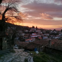 Kirkinca Arşipel Restaurant - View of Sirince from above the town