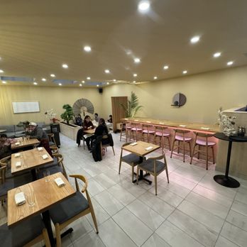 Honzen Japanese Eatery - Interior table, counter, and communal floor seating - Japanese Near Me - Astoria, New York Honzen Japanese Eatery - Interior table, counter, and communal floor seating - Japanese Near Me - Astoria, New York