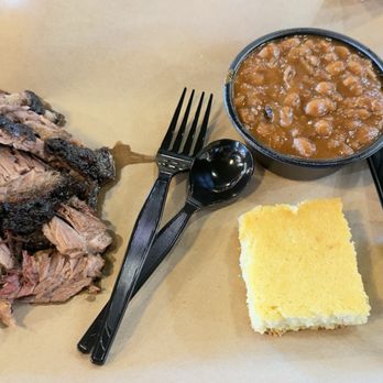 Mission BBQ - Brisket and beans (I shared with my wife) - Barbeque Near Me - Marshallton, Delaware Mission BBQ - Brisket and beans (I shared with my wife) - Barbeque Near Me - Marshallton, Delaware