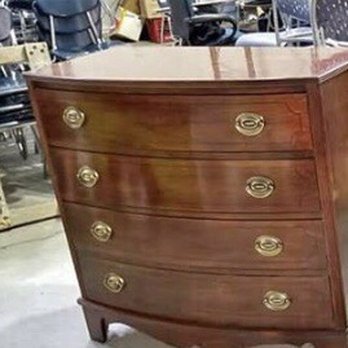 Chicago Wood Refinishing - The before shot of old dresser. - Refinishing Services Near Me - Chicago, Illinois