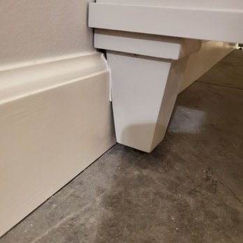 Siege Construction Services - I guess there was little foresight in installing the $4000 vanity. - General Contractors Near Me - Manassas, Virginia