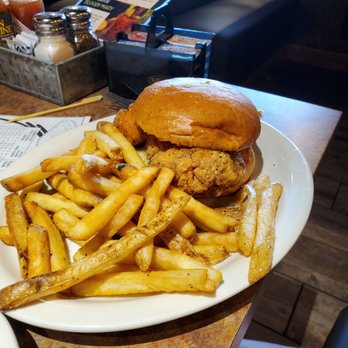 Huckleberry's - Spicy Bayou Chicken without slaw for my Daughter - Breakfast & Brunch Near Me - Oakdale, California Huckleberry's - Spicy Bayou Chicken without slaw for my Daughter - Breakfast & Brunch Near Me - Oakdale, California