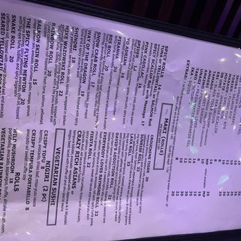 Oku - Menu - Sushi Bars Near Me - Santa Barbara, California