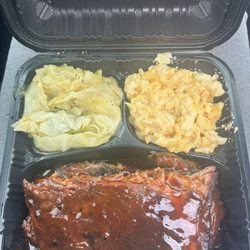 Ondarunn Grill - Half Rib Dinner Mac & Cheese with Cabbage