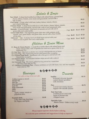 Menu photo 8 Abuelita's New Mexican Kitchen Albuquerque, NM Menu photo 8 Abuelita's New Mexican Kitchen Albuquerque, NM