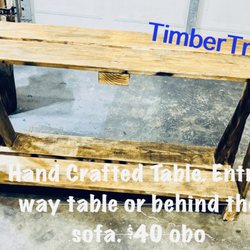 Timber Trends - Handcrafted, beautiful table